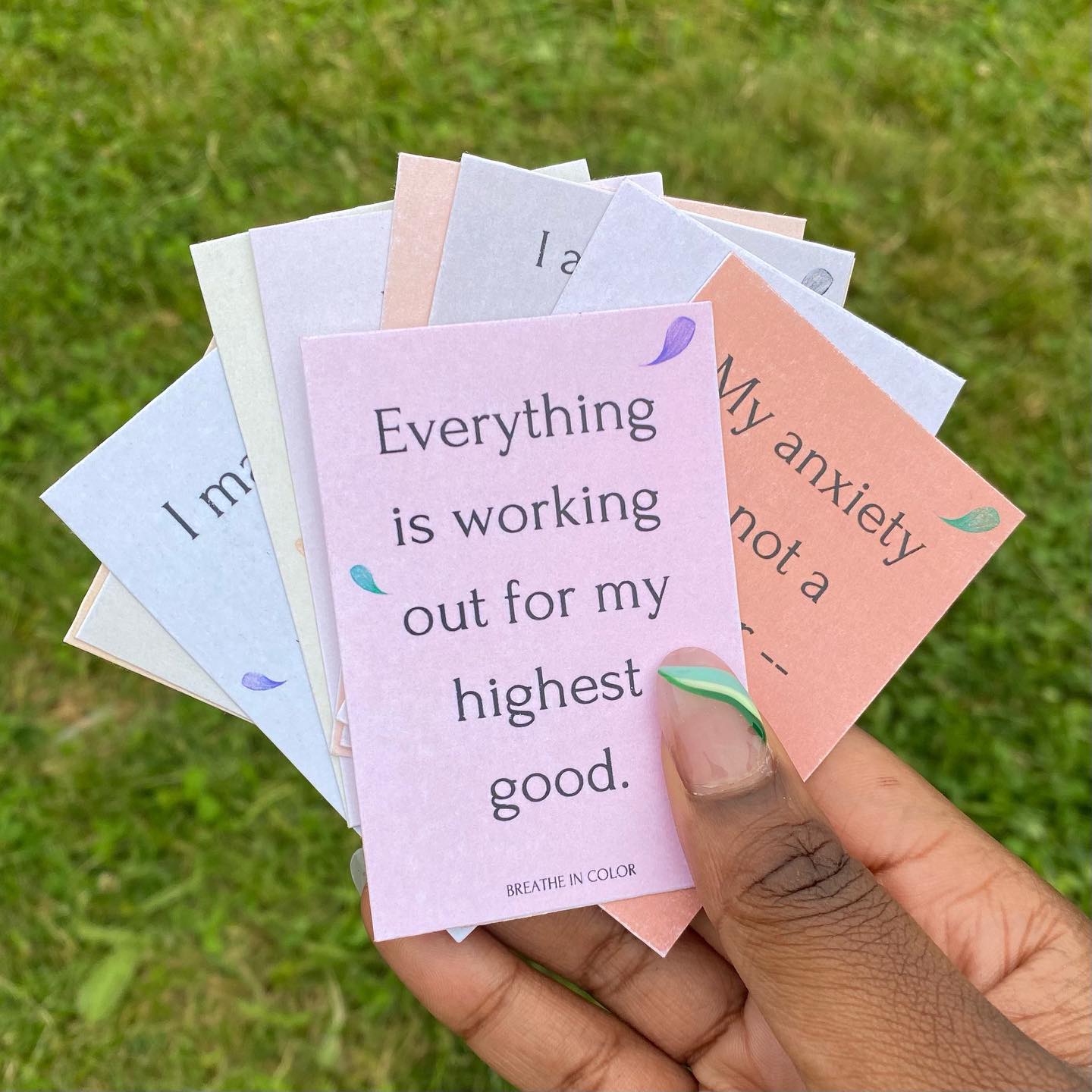 Positive Affirmation Cards